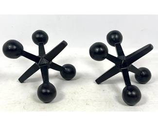 Lot 223 Bill Curry style Jacks Jax Bookends