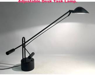 Lot 246 Modernist Counter Balance Adjustable Desk Task Lamp. 