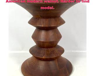 Lot 1 Vintage EAMES Time Life stool, American modern walnut. Harder to find model. 