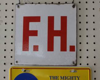 English Firehouse sign