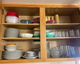 Dish sets, cups, plates, bowls