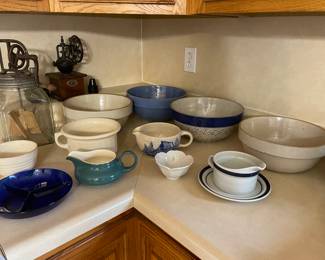 Lots of gorgeous crocs and bowls