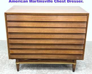 Lot 673 Merton Gershun Dania Series American Martinsville Chest Dresser. 