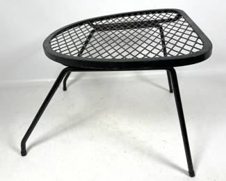 Lot 628 Salterini Style ottoman Foot rest.