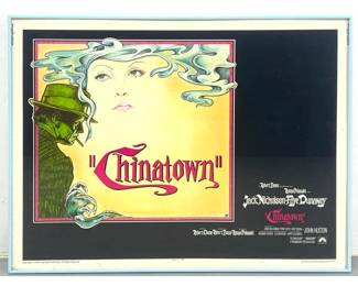 Lot 1125 Vintage Chinatown Movie Poster