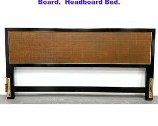Lot 929 Harvey Probber Style King Size Head Board. Headboard Bed. 