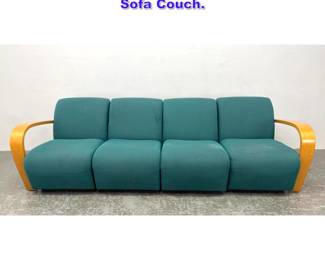 Lot 1046 4pcs Sectional Cartwright Sofa Couch. 