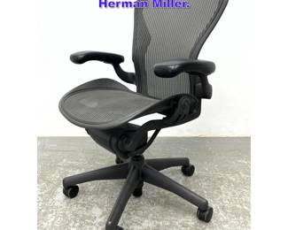 Lot 1098 Aeron Chair Size B for Herman Miller. 