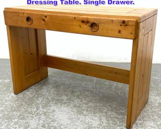 Lot 881 Charlotte Perriand Les Arcs Vanity Dressing Table. Single Drawer.
