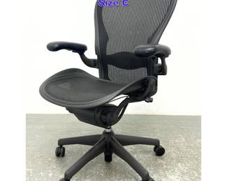 Lot 1103 Herman Miller Aeron Office Chair Size C
