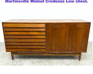 Lot 938 Merton Gershun for American of Martinsville Walnut Credenza Low chest. 