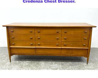 Lot 1002 Mid Century Modern RWAY Credenza Chest Dresser. 