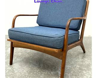 Lot 825 Adrian Pearsall Open Arm Lounge Chair.