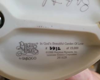 Some numbered and signed