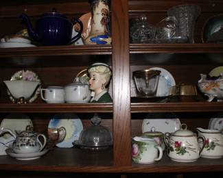 Lots of porcelain and china to sort