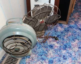 Old metal fans