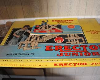Erector Junior set in cardboard box