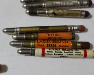 Bullet pencils - local advertising