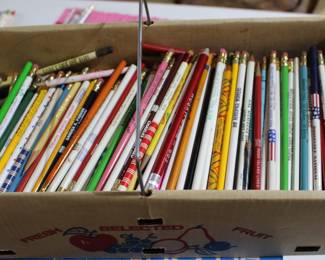 Pencils have been bagged