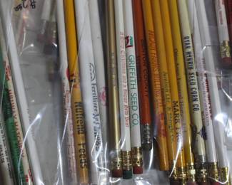 Advertising pencils - Stanford, Danvers, El Paso, Bloomington