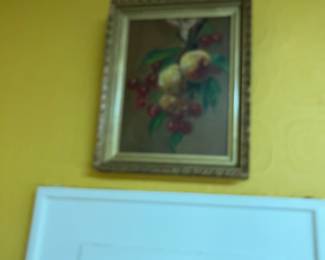 Kitchen oil painting 