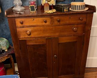 Antique jelly cupboard