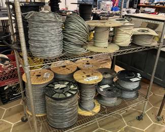 Lots of copper inside Rome's in various gauges. 