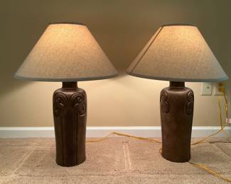 Matching Modern Lamps