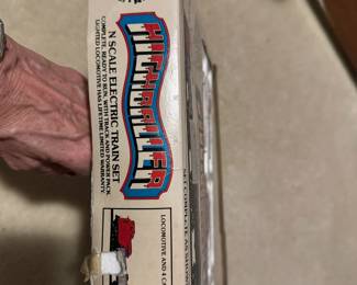 N scale train set, new in box. 