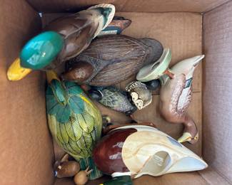 Vintage fishing lures and accessories.