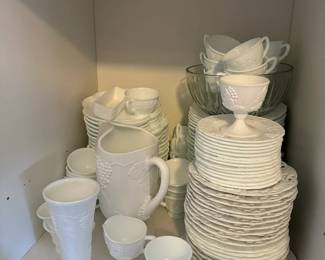 Milk Glass.