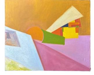 Lot # : 184 - Signed oil painting on canvas
