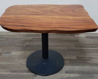 Lot # : 246 - Precision Milling Co. monkey pod table
