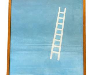 Lot # : 186 - Framed surrealist print
