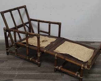 Lot # : 166 - Vintage McGuire lounge chair
