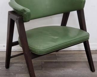 Lot # : 564 - Edward Wormley for Dunbar leather arm chair
