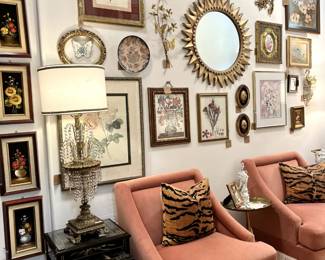 A gallery wall enthusiasts paradise.