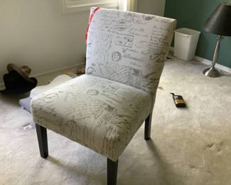 2 matching chairs