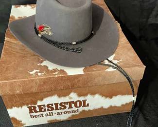Resistol 5X Beaver Cowboy Hat 