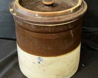 Three Gallon Crock with Lid