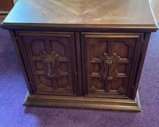 MCM End Table with Storage 