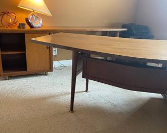 Leopold Desk and and Credenza