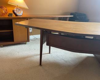 Leopold Desk and Credenza