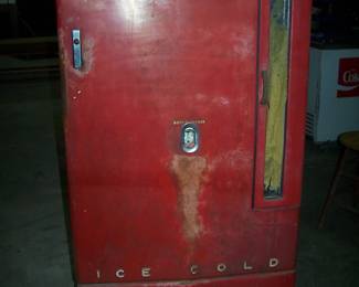 1st upright machine no coin op