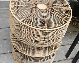 Perfect fun tables for the patio. Two available.