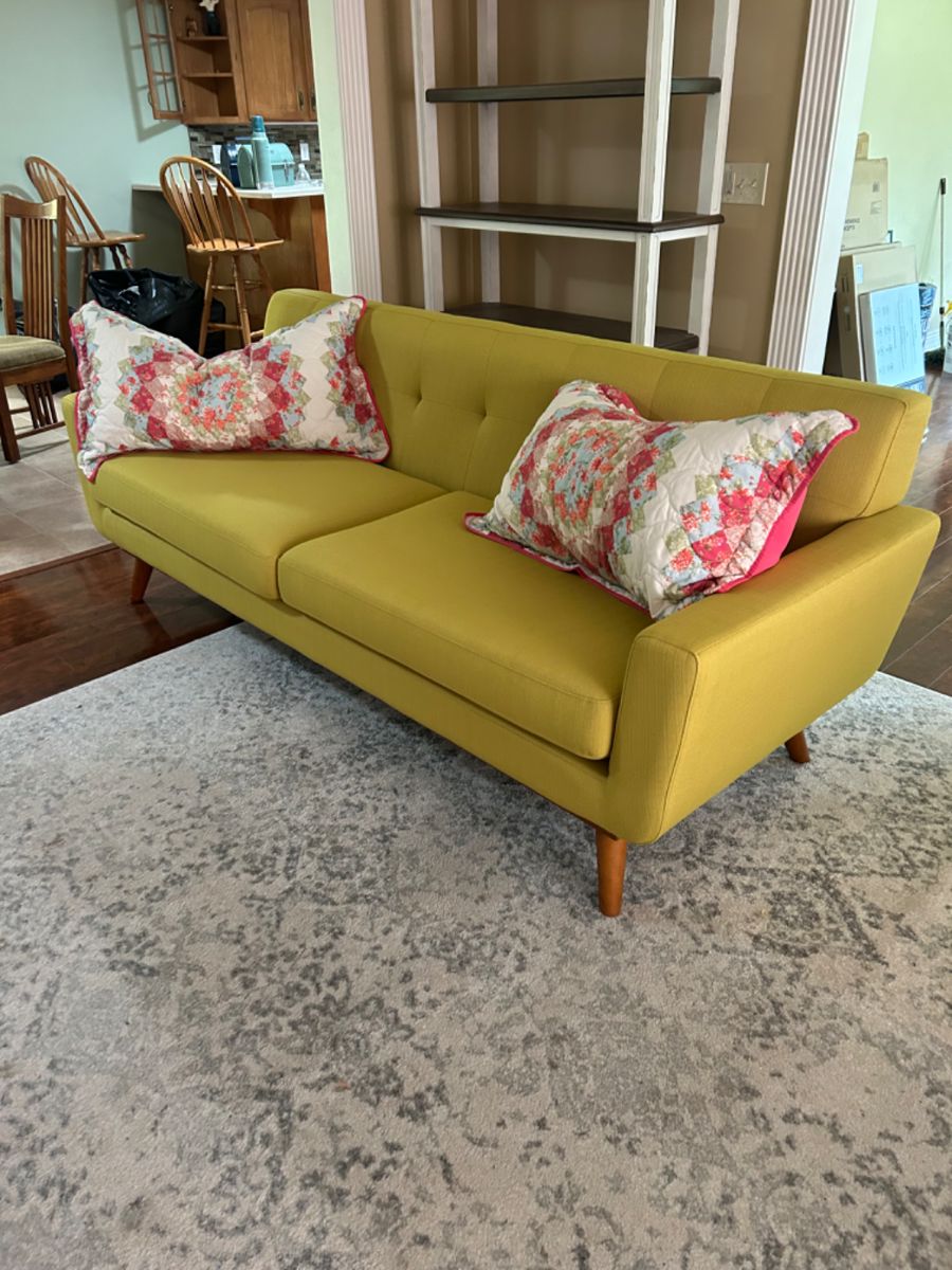 Lovely New Mid-Century Modern Sofa