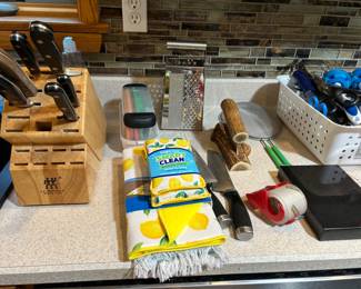 Knives and Kitchen Gadgets