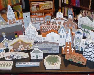 "Cats Meow" Wooden Village Houses and Accessories!