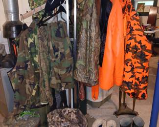 Hunting Clothing and Boots!
