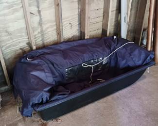 Ice Fishing Shanty With Sled! Very Good Shape!